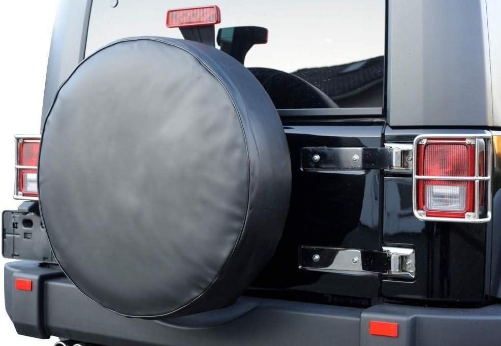 Reserveradhülle 72 x 28 cm schwarz universell passende Hülle für viele verschiedene Reifengrössen~