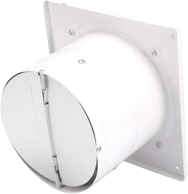 Ventilator Absaugventilator,20 V 180 mm Badlüfter Leiser mit Rücklaufklappe Leistungsstarke Wandvent