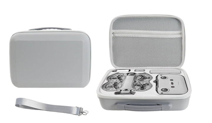 Tragetasche für DJI Neo 2 Fly More Combo und Zubehör, tragbare PU-Umhängetasche für DJI Neo 2, kompa