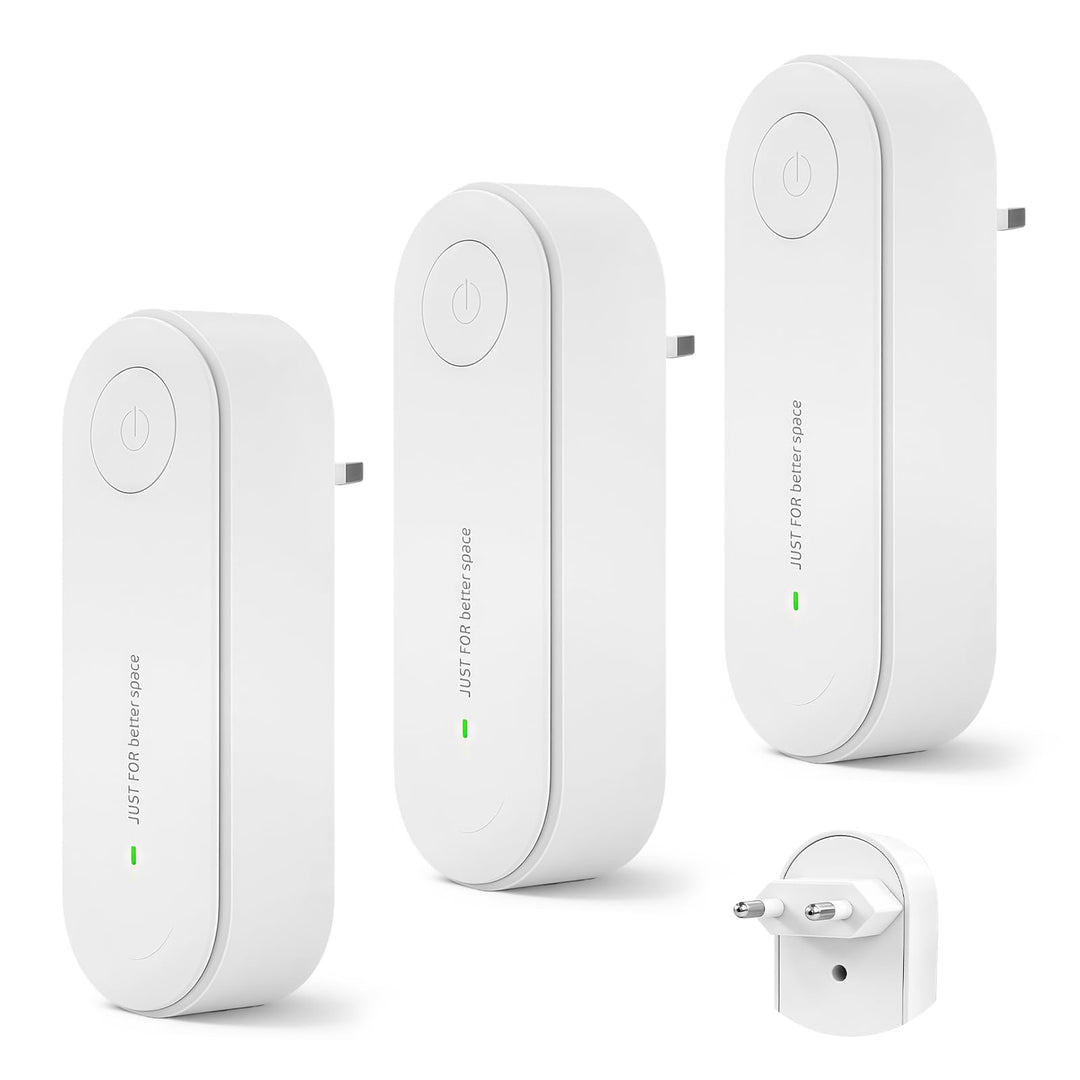 Flintronic Air Purifier, 3PCS Plug in Air Purifier IonizerGenerator, Negativ Ionen Luftreiniger für