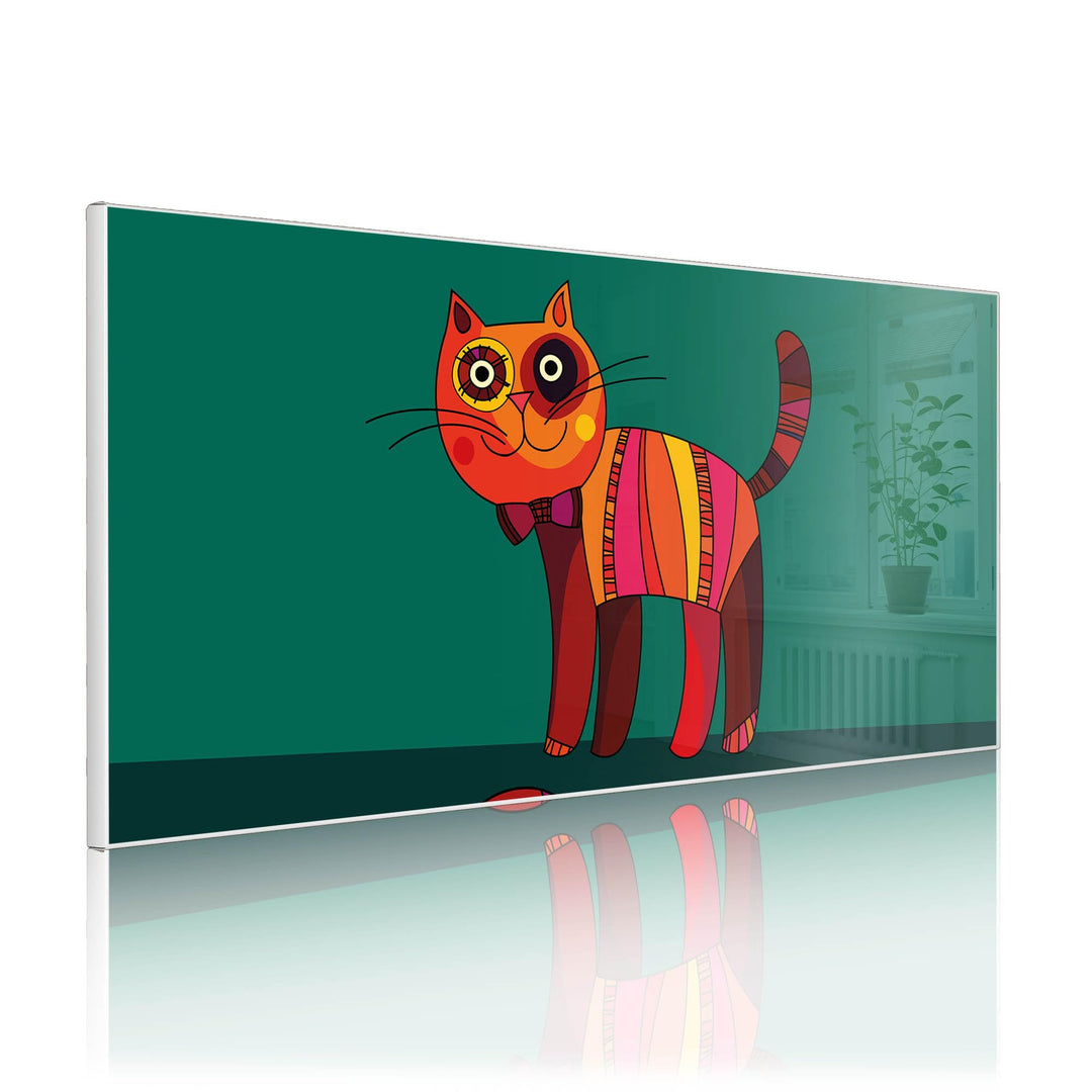 banjado® Magnettafel 78 x 37cm / Magnetwand aus Metall/Magnetpinnwand als Memoboard/Pinnwand Magnett