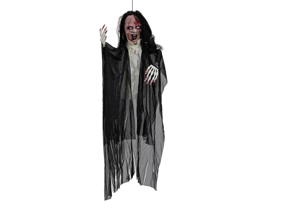EUROPALMS Halloween Figur Geist, animiert 95cm | Halloween-Dekoration Geist