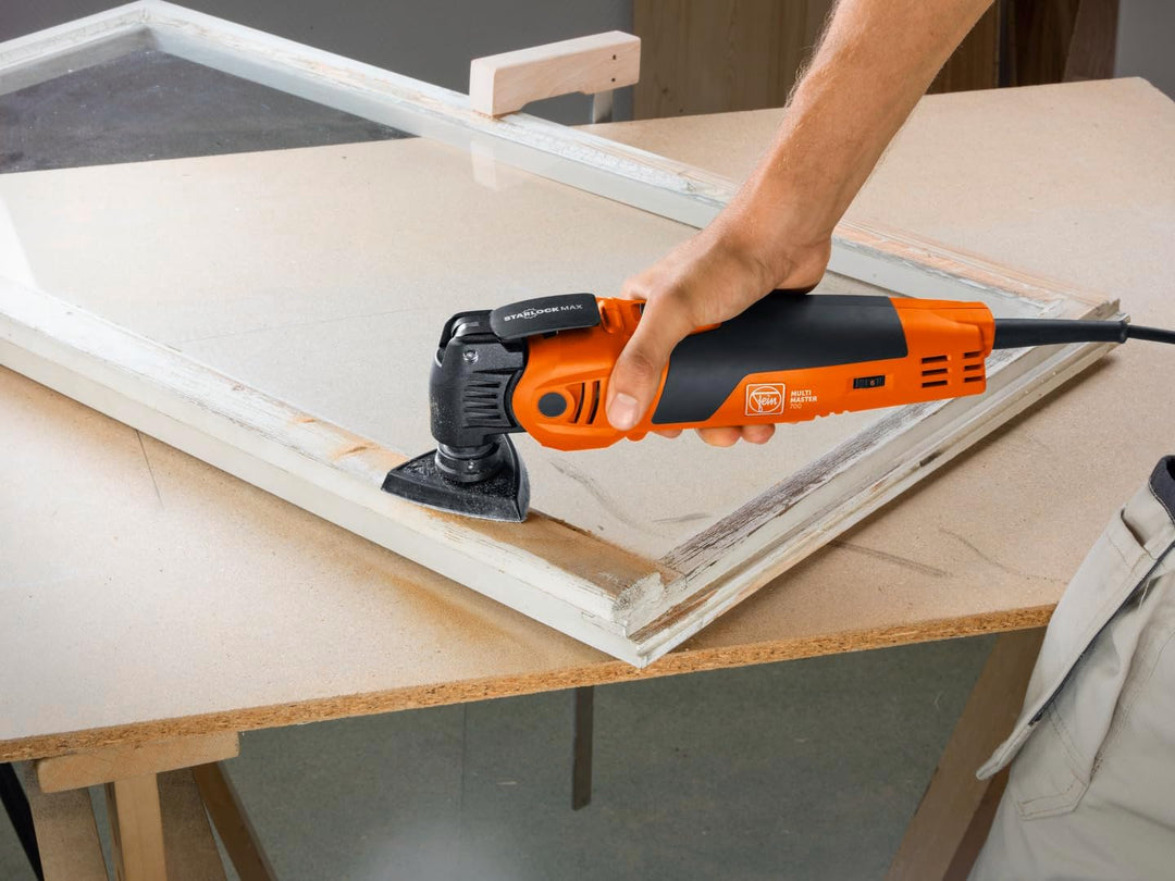 FEIN Multimaster MM 700 Max Top, Unser bestes MultiTool mit 60 Zubehören zum Sägen, Schleifen, Schne