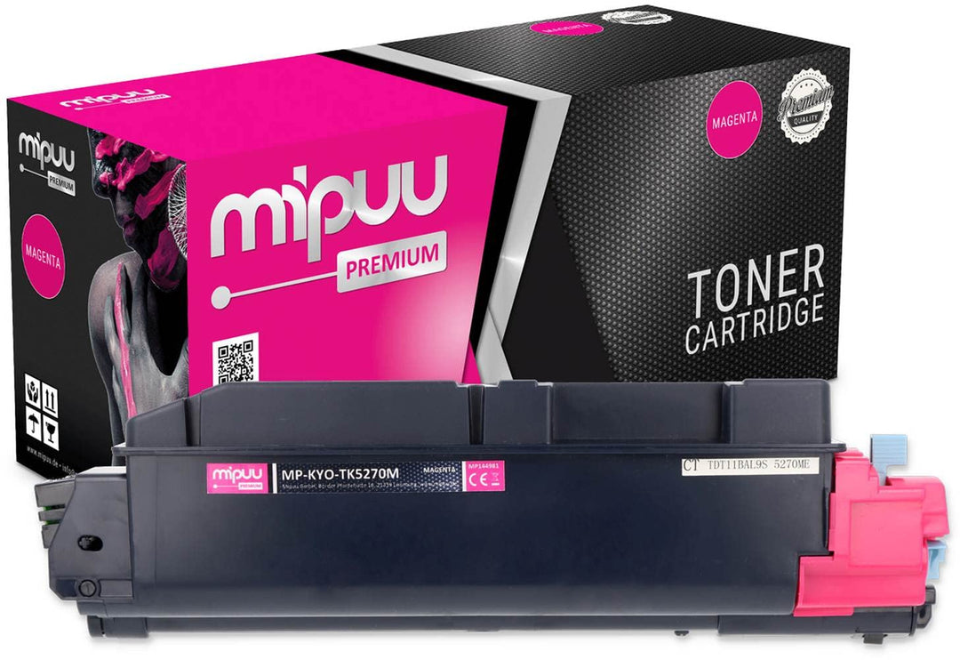 Mipuu Toner kompatibel zu Kyocera TK-5270M Magenta für Kyocera Ecosys M6230 M6230CIDN M6230CIDN/KL3