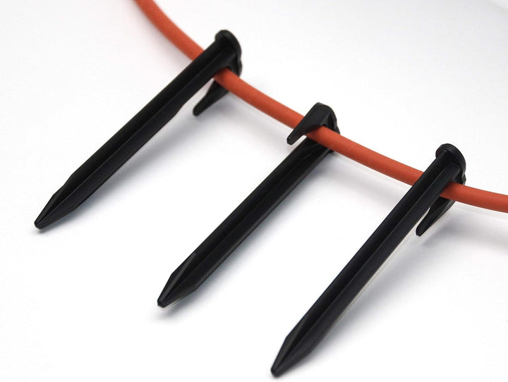 Genisys Haken Nägel bis 5,5 mm Kabel kompatibel mit LANDROID von Worx Mähroboter Befestigungs Hering