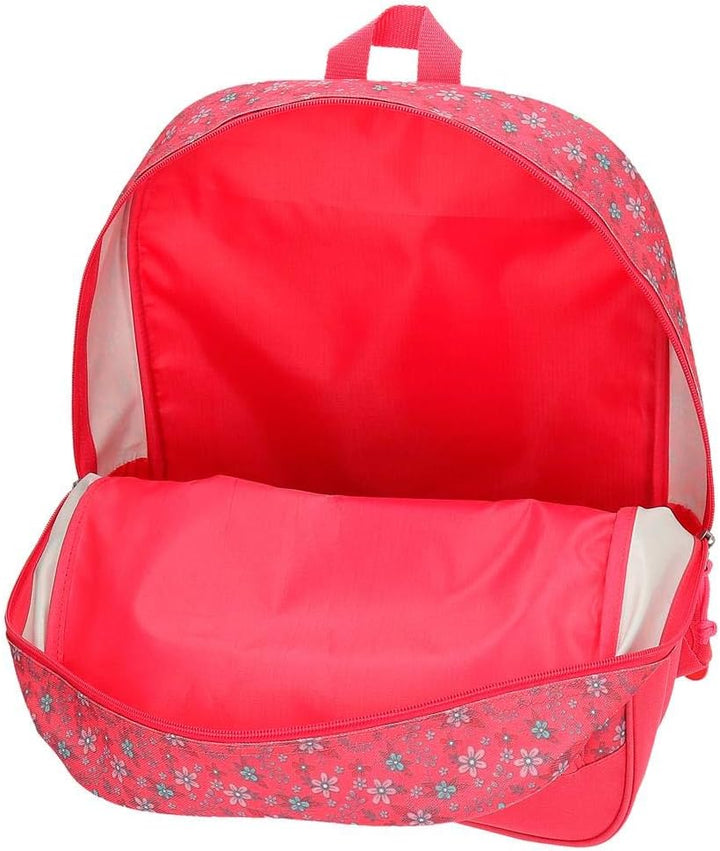 Movom Enjoy Rucksack mit Trolley Rosa 31x42x17,5 cms Polyester 16.93L Rucksack 42cm mit Trolley, Ruc