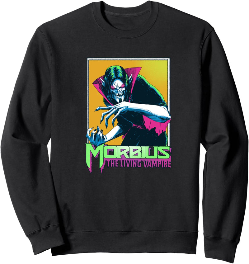 Marvel Morbius The Living Vampire Framed Portrait Sweatshirt