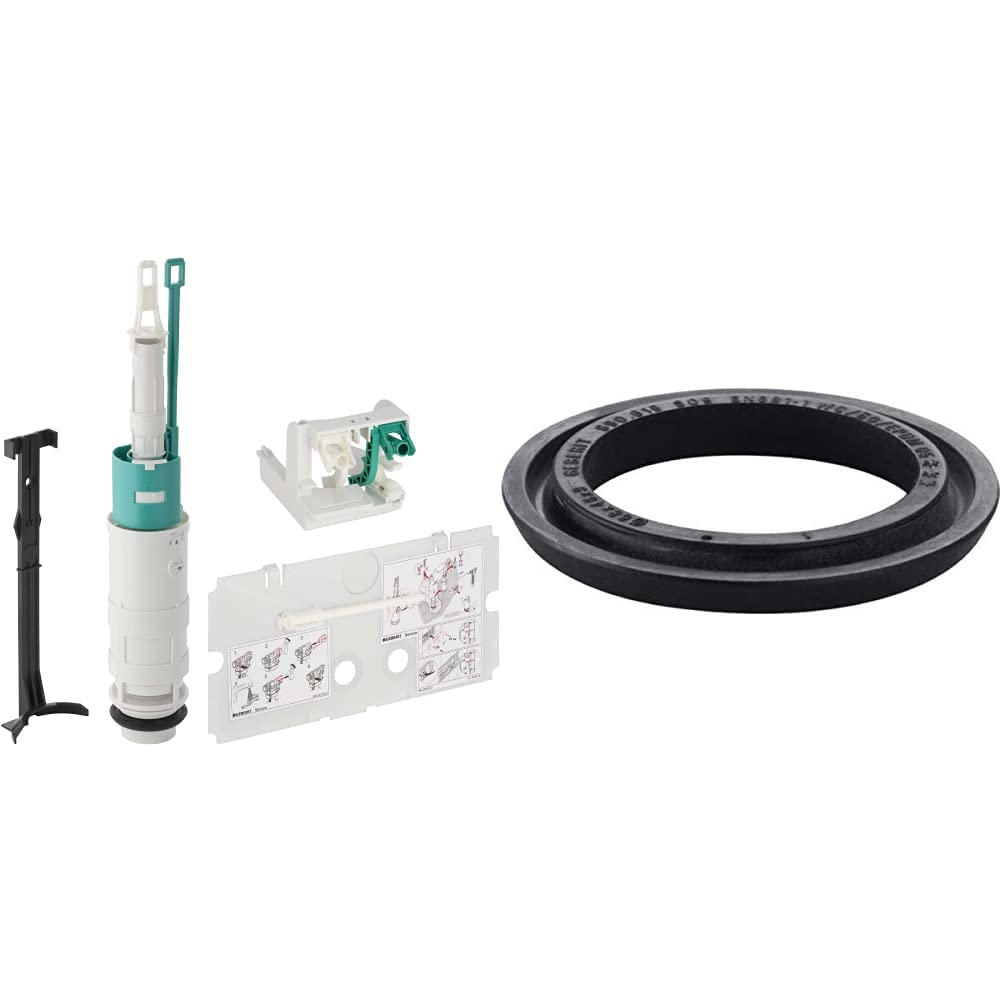 Geberit 240515001 &amp; 240.282.00.1 Bassindichtung für UP Spülkasten, Aussen 70mm x Höhe 9mm x Breite 1