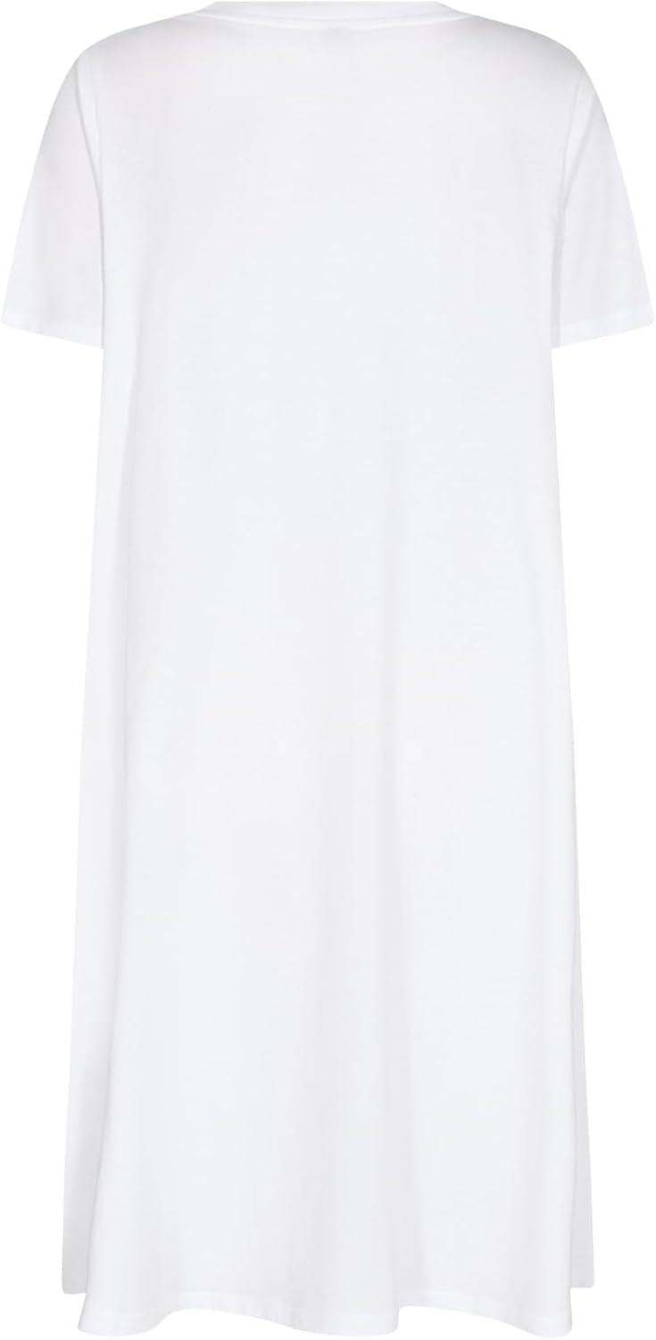 SOYACONCEPT Women's SC-Derby 20 Damen Kleid, Weiss, Medium