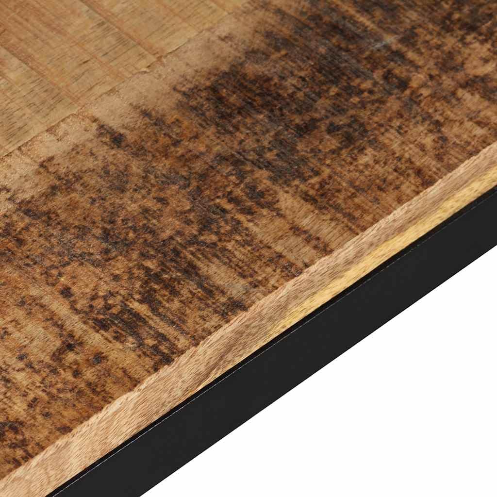 vidaXL Sitzbank Mangoholz Vintage 110x35x45cm Holzbank Wartebank Flurbank Bank 110 x 35 x 45 cm Brau