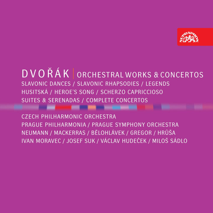 Orchesterwerke+Konzerte, Audio-CD