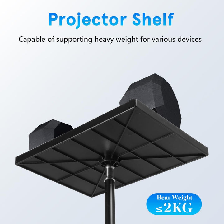 BESPORTBLE Projektorständer Verstellbar Für Draussen Und Heimkino Projektorhalterung Aus Metall Und