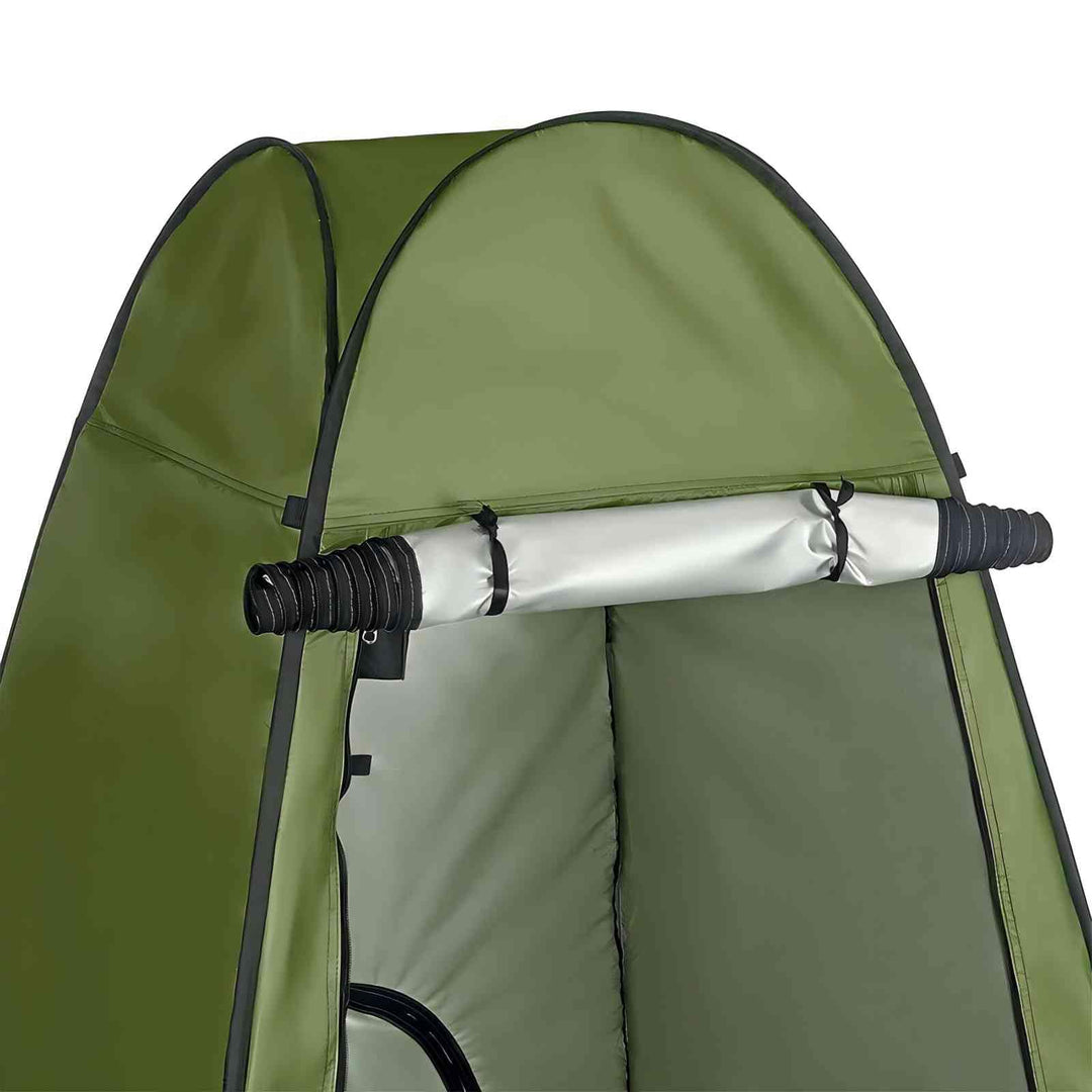 Pop Up Duschzelt Toilettenzelt Umkleidezelt Camping Privatsphäre Beistellzelt Grün, Grün