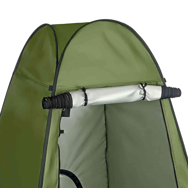 Pop Up Duschzelt Toilettenzelt Umkleidezelt Camping Privatsphäre Beistellzelt Grün, Grün