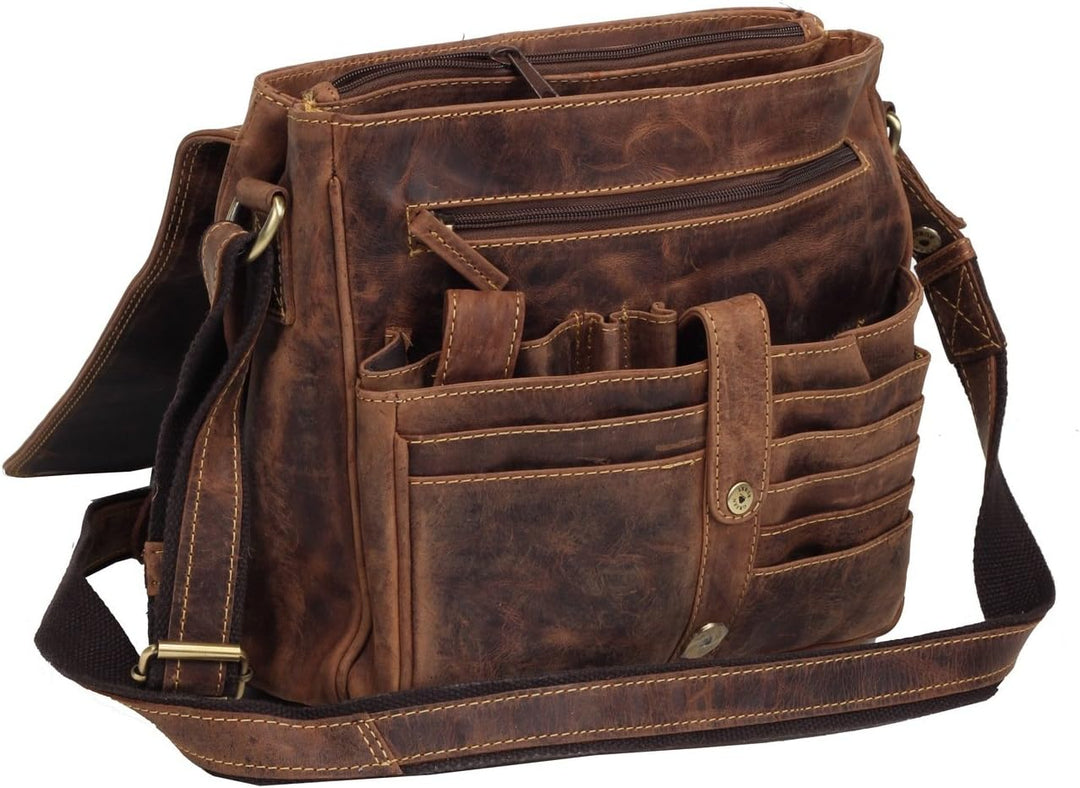 Greenburry Vintage Damentasche antikbraun, Braun