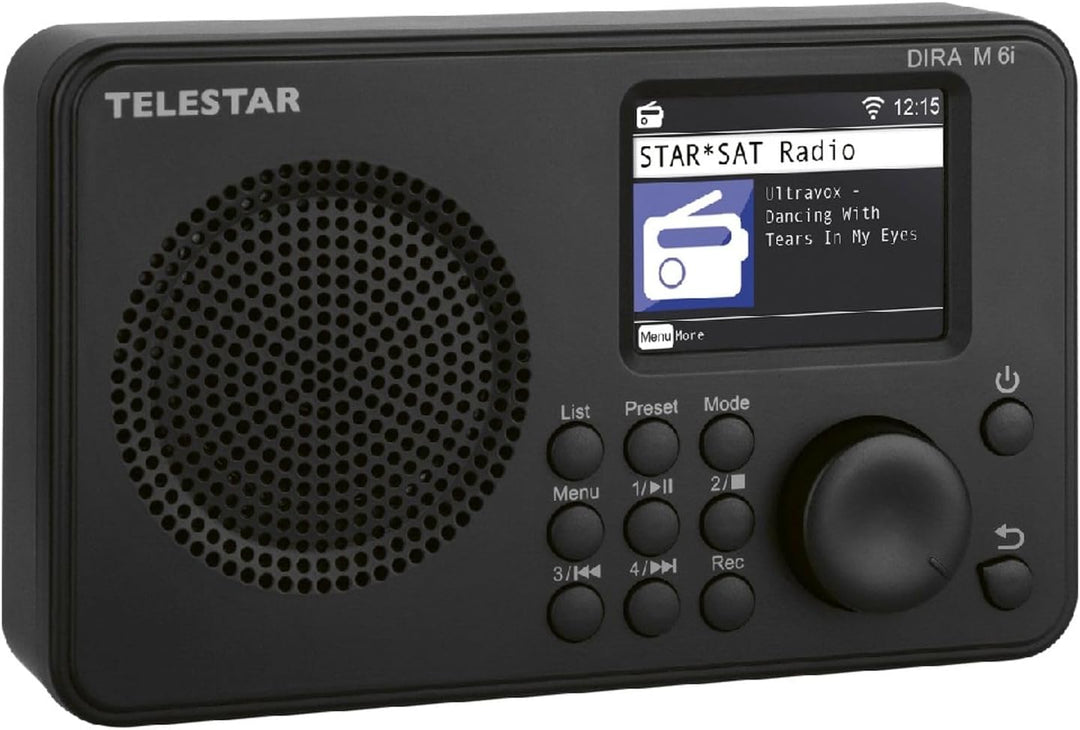 Telestar DIRA M 6i hybrid Radio Internetradio DAB+/FM RDS, WiFi, Bluetooth Single Internet & DAB+ Ra