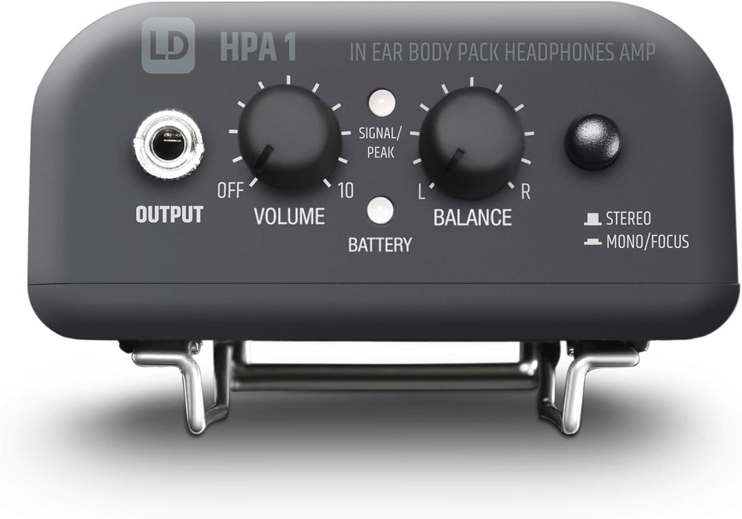 LD Systems HPA 1 - Verstärker für Kopfhörer und kabelgebundenes IEM, grün