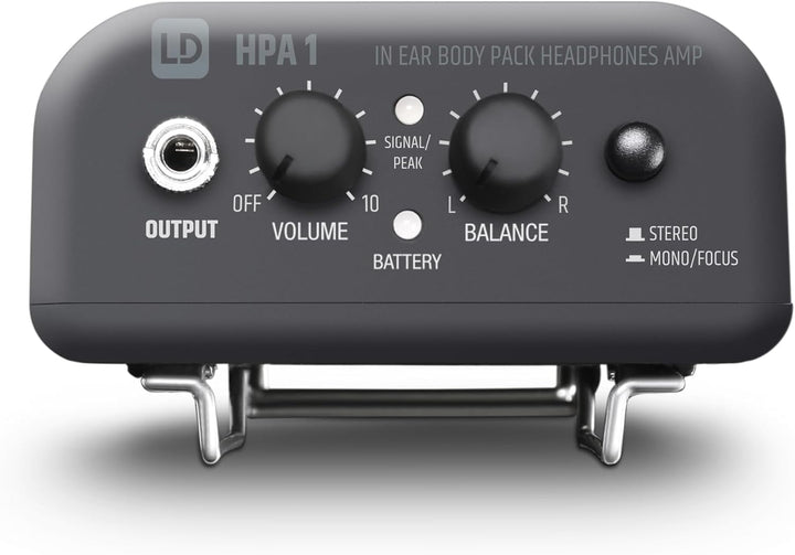 LD Systems HPA 1 - Verstärker für Kopfhörer und kabelgebundenes IEM, grün
