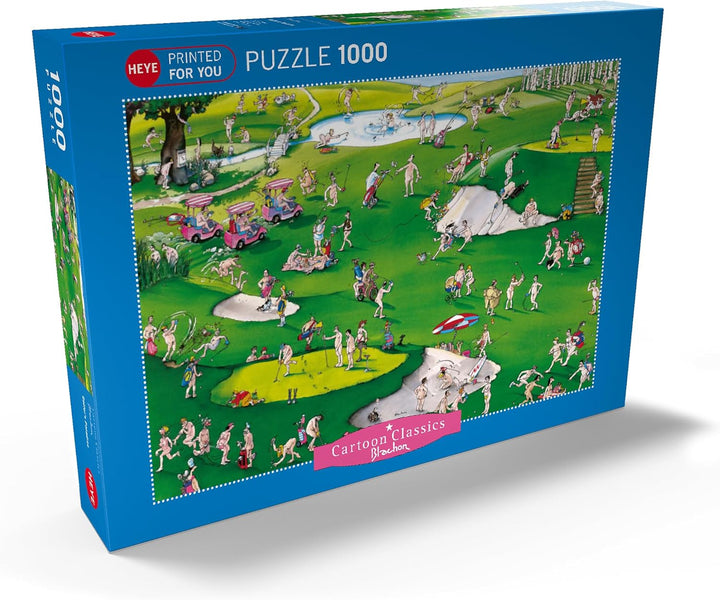 Golfer’s Paradise - Blachon - Cartoon Classics - Premium 1000 Teile Puzzle - MyPuzzle Sonderkollekti