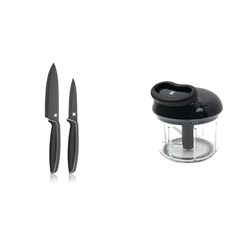 WMF Gourmet Gemüseschneider manuell mit Seilzug, 900ml &amp; Touch Messerset 2-teilig, Küchenmesser mit