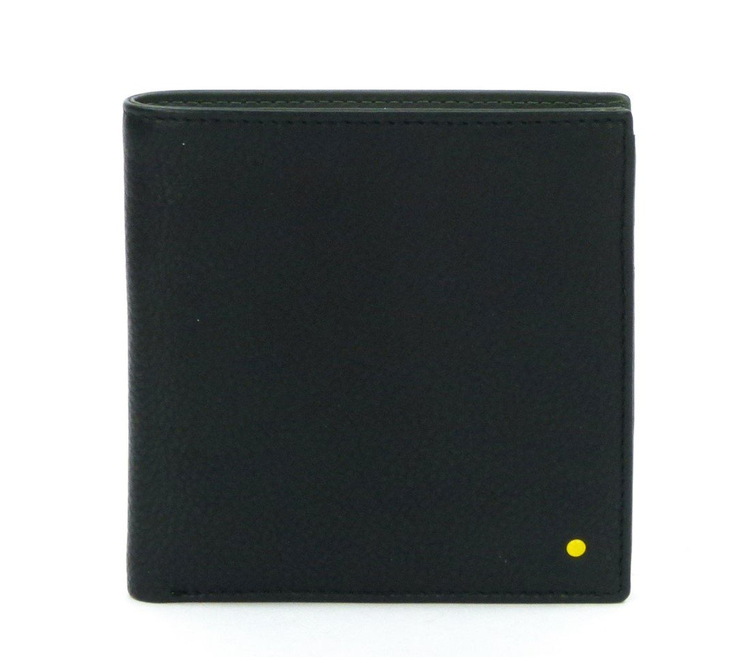 Men's slim wallet in leather Mandarina Duck SHP12 Black