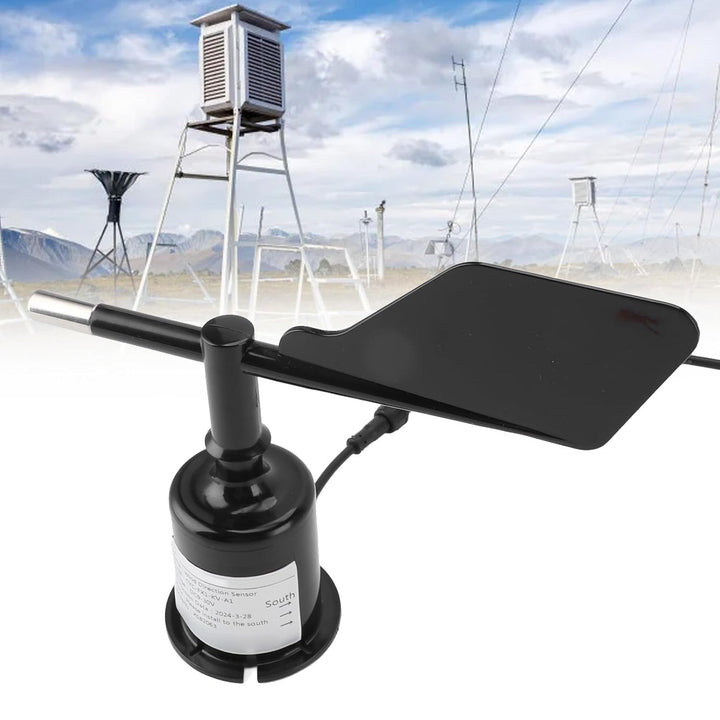 Omnidirektionaler 360-Grad-Windrichtungssensor, DC9 30 V 4 mA bis 20 mA ABS-Gehäuse für Meteorologie