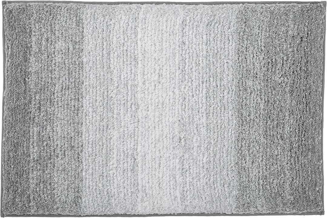 Kleine Wolke Oslo Badteppich, 100% Polyester, Platin, 60 x 60 cm WC 60 cm x 60 cm Platin, 60 cm x 60
