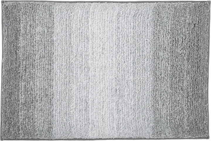 Kleine Wolke Oslo Badteppich, 100% Polyester, Platin, 60 x 60 cm WC 60 cm x 60 cm Platin, 60 cm x 60