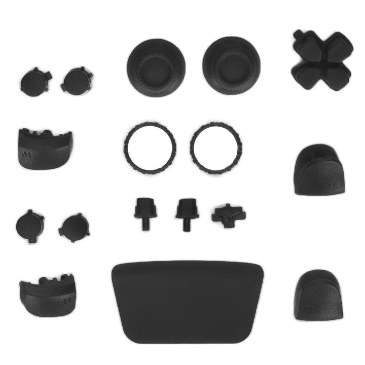 Game Controller Tasten, ABS L2 R2 Full Buttons Set Ersatz, Button Repair Kit Ersatztasten Fit für PS