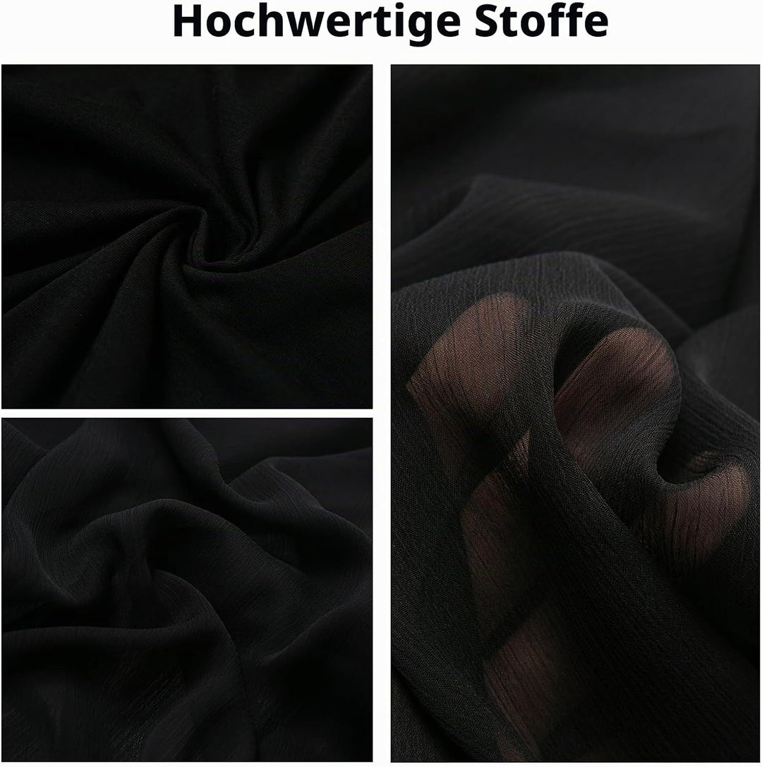 CNVAUIE Renaissance Kostüm Frauen Mittelalterliches Kleid mit Trompetenärmel Gotisch Maxikleid Karne