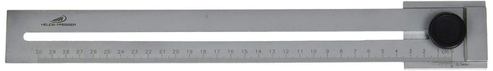 Helios-Preisser Flaches Streichmass mit gehärteter Anreisskante, 300 mm, 0321303, 300 mm