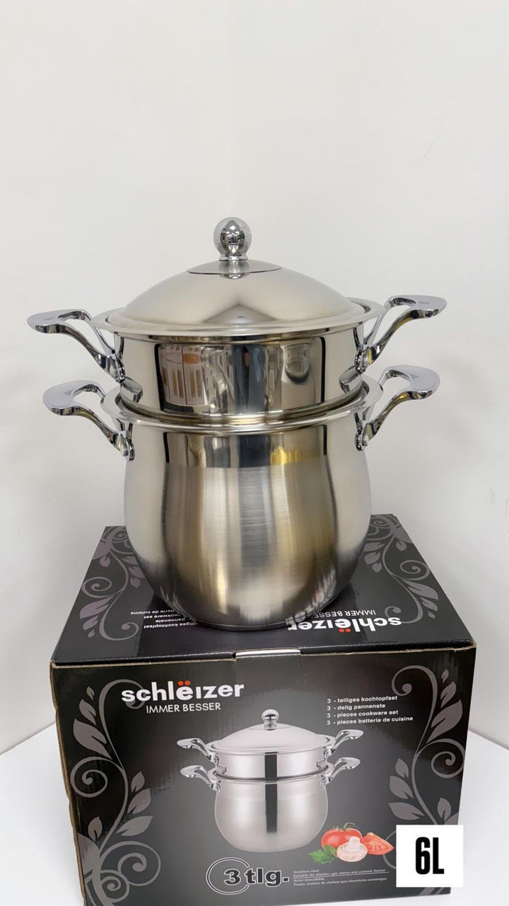 Generisch Couscous Topf Couscoussiere Kuskus Dampfgarer Kochtopf Induktion 6 Liter