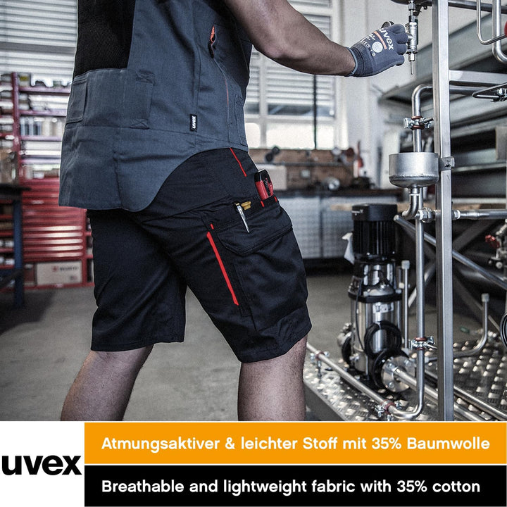 Uvex Tune-Up Arbeitshosen Männer Kurz - Shorts für die Arbeit, 42