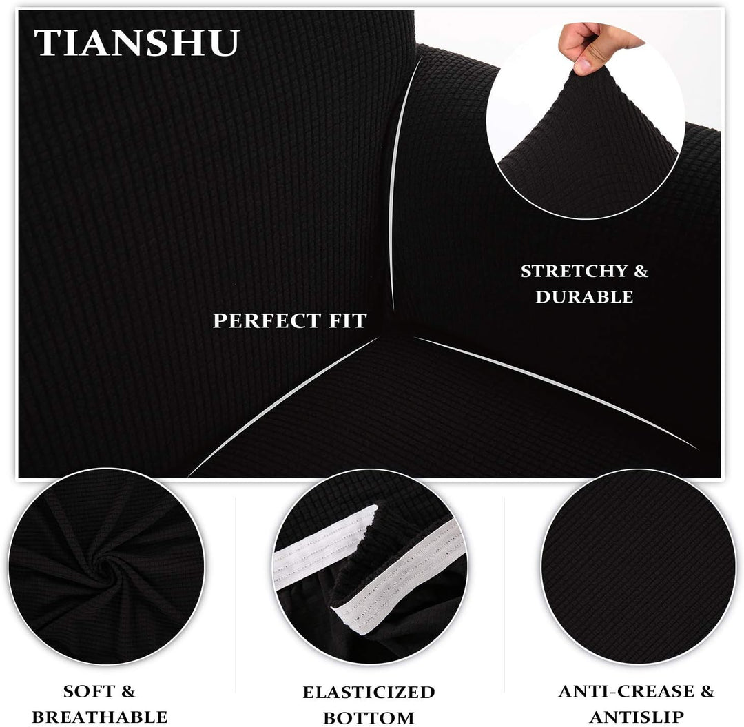 TIANSHU 1 Sitzer Sesselschoner, Liegestuhlbezug Sesselhusse Sesselschoner für Fernsehsessel Elastisc