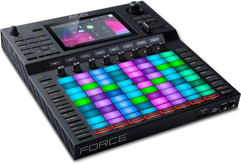 Akai Professional FORCE – Standalone-Musikproduktion, MIDI-Sequencer und DJ-System mit Synth-Engines