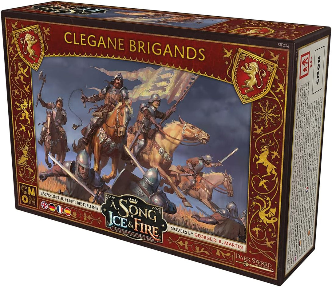 CMON | A Song of Ice & Fire – Briganten von Haus Clegane | Erweiterung | Tabletop | 2 Spieler | Ab 1