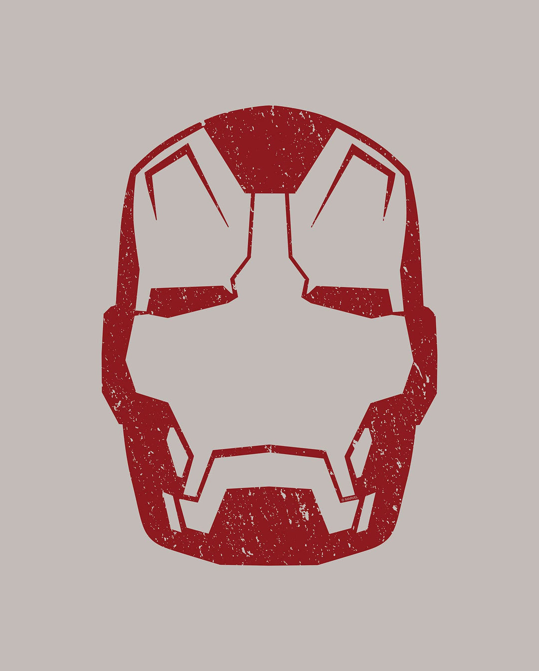 Komar Wandbild - Iron Man Helmet MK 43 - Grösse: 40 x 50 cm - Marvel, Kinderzimmer, Wandgestaltung,