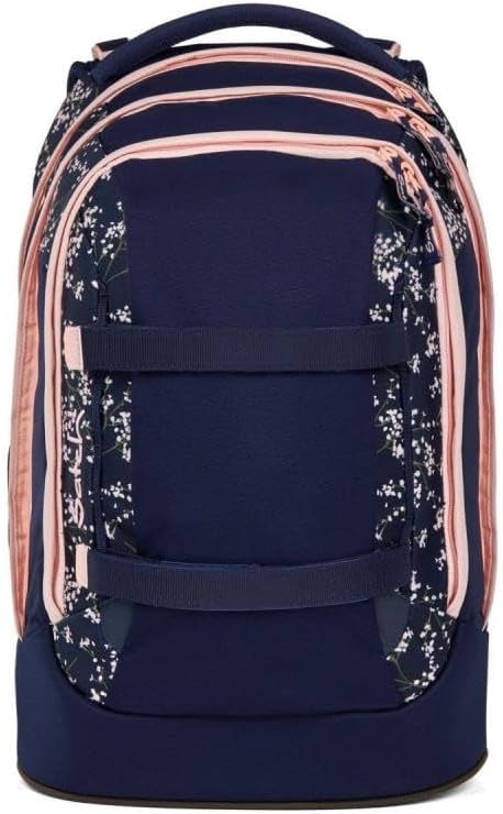 Satch pack Schulrucksack Set 2tlg. inkl. Schlamperbox (BLOOMY BREEZE), Bloomy Breeze