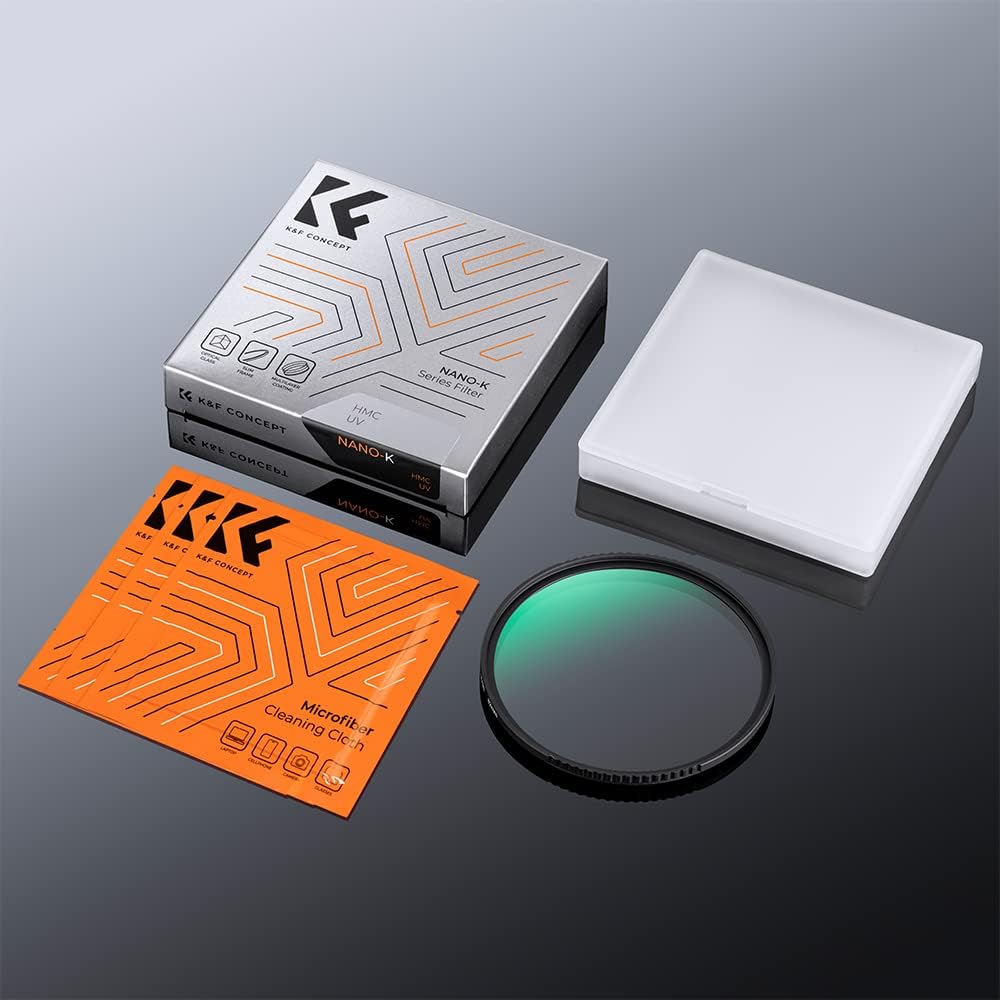 K&F Concept K-Serie Pro UV-Filter Slim MC UV Schutzfilter 55mm, 55MM