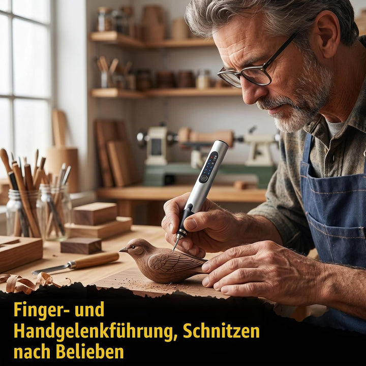 Gravierstift mit 37 Bits, kabelloses Gravurstift für alle materialien