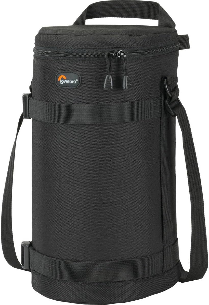 Lowepro LP36307 Objektivköcher (13 x 32 cm) Schwarz 13 x 32 (mit Schultergurt) Single, Schwarz 13 x