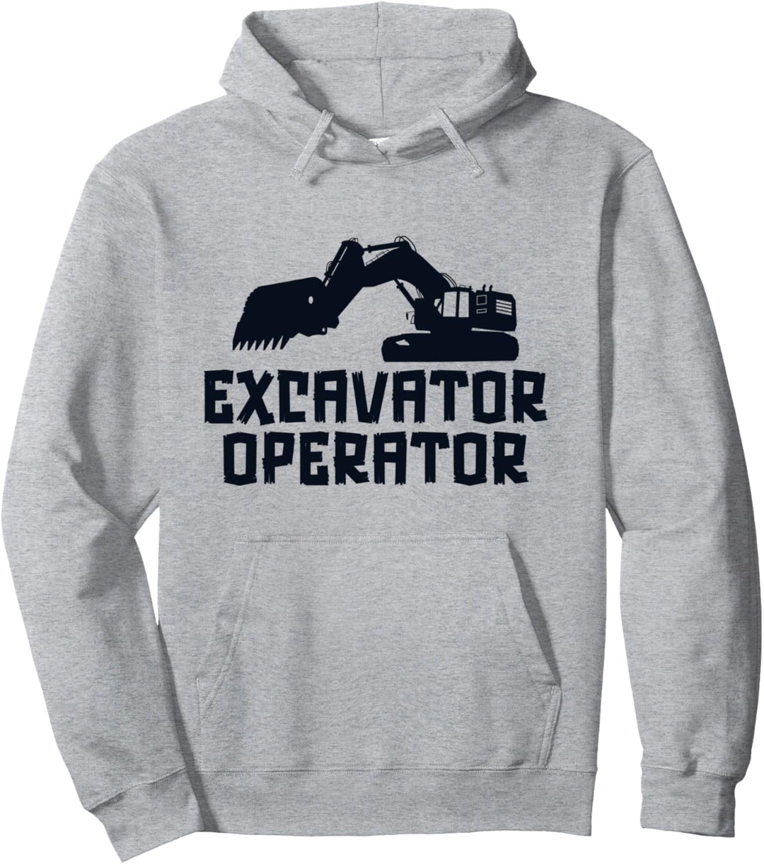 Excavator Operator Excavator Seilbagger Baggerfahrer Pullover Hoodie