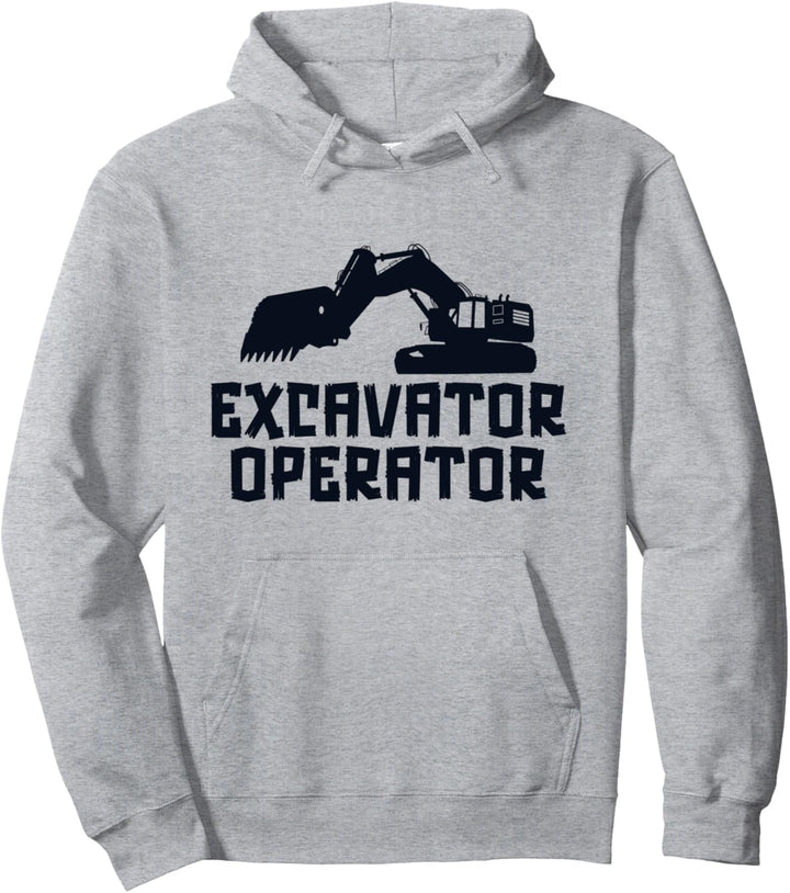 Excavator Operator Excavator Seilbagger Baggerfahrer Pullover Hoodie