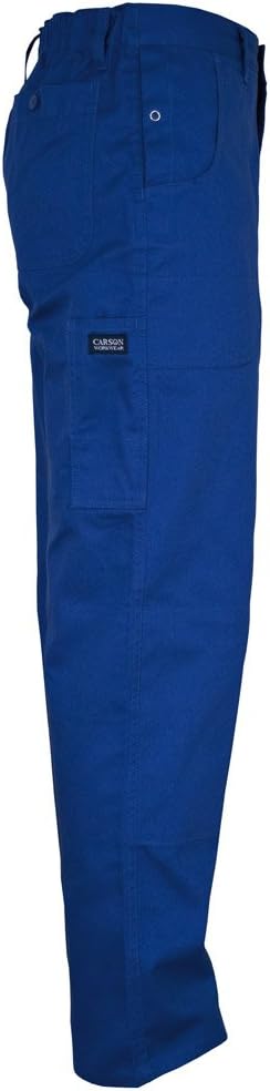 Carson Classic Workwear Arbeitshose aus reiner Baumwolle, 1 Stück, 56, royalblau, KTH709H.A Royalbla