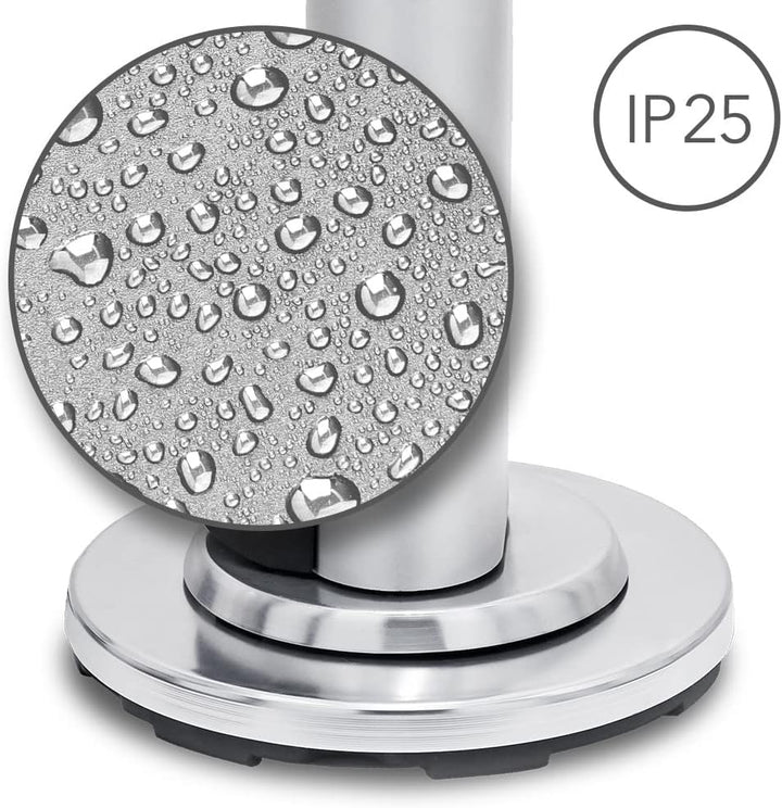 TROTEC Infrarotheizung Standgerät IRS 2050 E – Heizleistung 200 W / 2000 W – Heizstrahler, IP25, ink