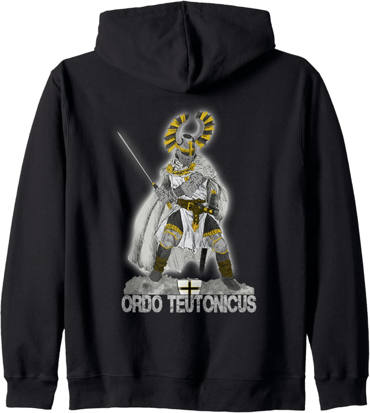 Ritter des Deutschen Ordens Kreuzritter Kapuzenjacke