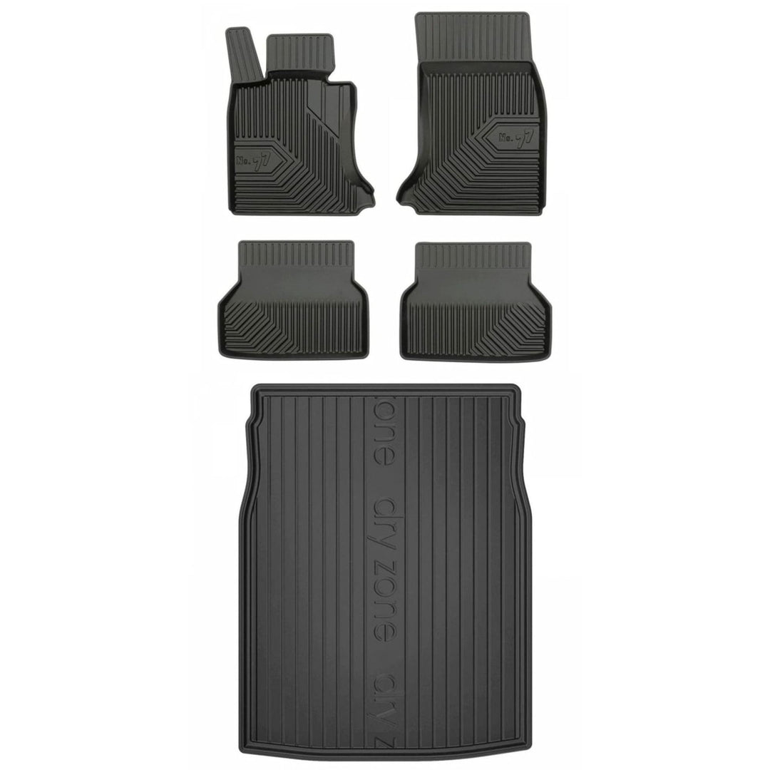 Satz Fussmatten und Gummimatte für BMW 5 E60 2003-2010