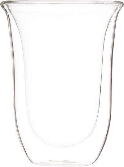 De'Longhi Gläser Set DLSC312, 2 doppelwandige Thermogläser mit Isolierfunktion für kalte und warme G