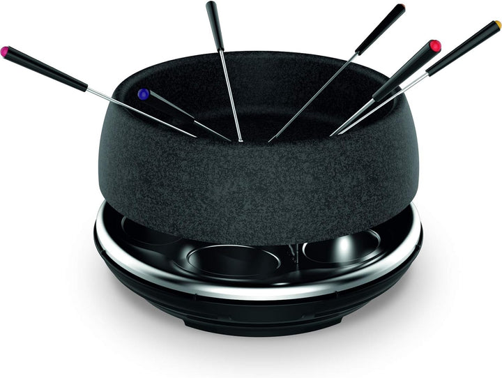 Tefal Raclette & Fondue Cheese'n Co RE12C8 | Elektrischer Raclette-Grill + Fondue-Gerät | für 6 Pers