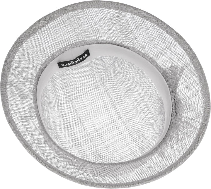 Seeberger Valeska Sinamay Strohhut Damenhut Sommerhut Strohglocke (One Size - grau)